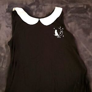 Womens tank with cat
